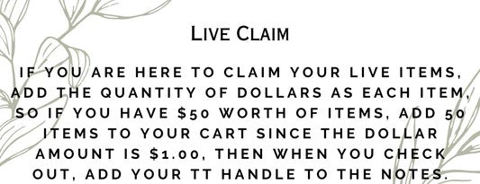 $1 Bag Claim TikTok Live